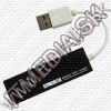 Olcsó Mini Memory Card Reader SDHC-MiniSD-microSD-MS-M2 *B79* black (IT8507)